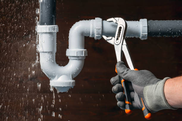Professional Drain Cleaning technician working in Barnstead, NH